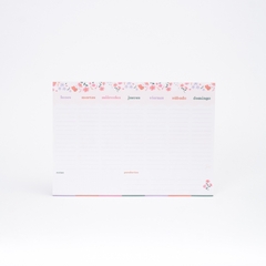 Planner FW CUTE semanal horizontal 28 x 20 PERPETUO