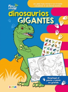 Dinosaurios Gigantes- Pinto poster - comprar online