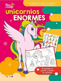 Unicornios Enormes- Pinto poster - comprar online