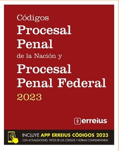 Codigo procesal penal de la nacion y procesal penal federal 2023