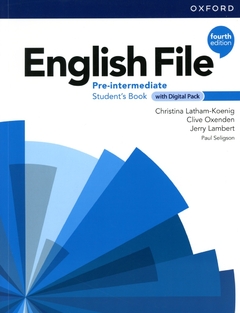 ENGLISH FILE PRE-INTERMEDIATE 4/ED.- SB W/DIGITAL PACK