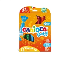 Marcador Carioca BABY TEDDY x 12 Ideal + 1 año