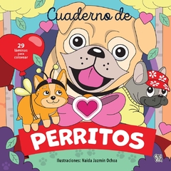 Cuaderno de perritos para colorear