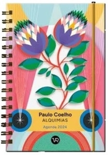 Agenda 2024 Paulo Coelho Alquimia tulipanes Diaria