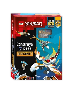 Construye y pega dragones - Ninjago - Lego