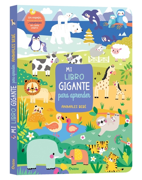 Mi libro gigante para aprender - Animales bebes
