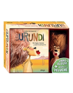 BURUNDI - DE REYES, LEONES Y EXPERTOS PELUQUEROS (TD) - COFRE LIBRO + PELUCHE