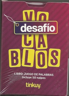 DESAFIO VOCABLOS - LIBRO + 50 CARTAS