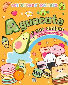 Actividades kawaii - aguacate y sus amigos