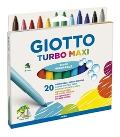 Marcador Giotto Turbo Maxi x 20 grueso