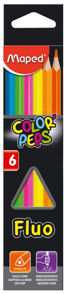 Pinturita Color Peps x 6 Fluo