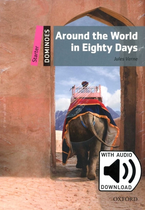 AROUND THE WORLD IN 80 DAYS - DOMINOES STARTER + MP3 AUDIO