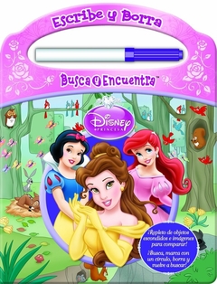 DISNEY PRINCESAS ESCRIBE Y BORRA