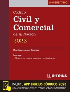 Código Civil y Comercial de la Nación 2023 - Universitario