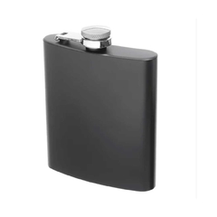 Cantil Garrafa de Bolso p/ Bebidas Whisky 224 ml Aço Inox/1