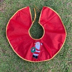 Base Saia para Arvore de Natal 40cm com Papai Noel