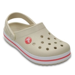 Crocs Feminino Crocband Stucco Melon 35 ao 40 c/ Pingente Brinde/1