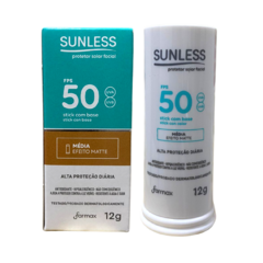 Protetor Solar Facial Bastão p/ Pele Escura Matte Fator 50 - loja online