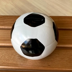 Cofrinho Decorativo Bola de Futebol em Cerâmica/1