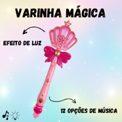Varinha Mágica Infantil com Luz e Som Brinquedo Fantasia na internet