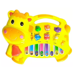 Teclado Fazendinha Piano Infantil Musical com Som de Animais/6