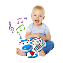 Teclado Fazendinha Piano Infantil Musical com Som de Animais/5