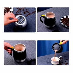Caneca Térmica Chá Café com Mixer e Nome Gravado 400 ML/20
