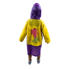 Capa de Chuva Escolar Infantil Cobre a Mochila Não Molha/14