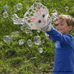 Brinquedo Bolha de Sabão Infantil Menino Dinossauro 1 Und/2