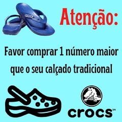 Chinelo Crocs Masculino Original Ortopedico Macio Azul/3