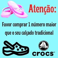 Chinelo Crocs Feminino Original Ortopédico Macio Adulto/3