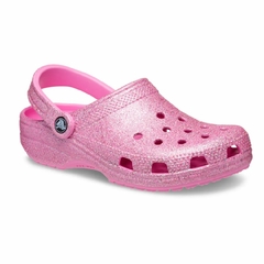 Crocs Feminino Classic Rosa Pink com Glitter/1