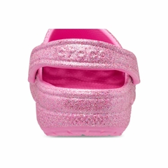 Crocs Feminino Classic Rosa Pink com Glitter/4