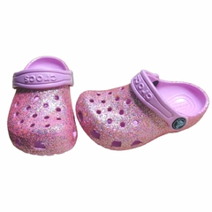 Crocs Infantil com Gliter Arco-íris Menina/3