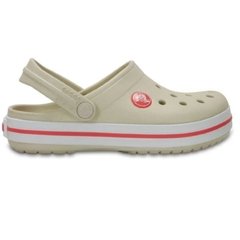 Crocs Feminino Crocband Stucco Melon 35 ao 40 c/ Pingente Brinde/2