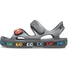 Crocs Sandália Infantil FunLab Car Slate Gray 22 ao 31/2