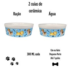 Cuia Comedouro Bebedouro Para pet - ração e água 300 ml 2 unidades - comprar online