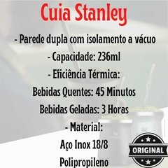 Cuia Térmica para Chimarrão Tereré Café Chá Matte Stanley/8