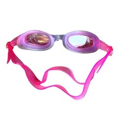 Oculos de Nataçao Infantil Regulavel Profissional Rosa/3