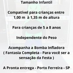 Fantasia Inflável ET Alien Adulto e Infantil Pronta Entrega/5