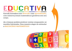 Garrafa Térmica Infantil Interativa Pedagógica Matemática/5