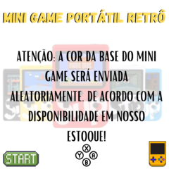 Mini Game Retrô 400 Jogos Clássicos Game Portátil c Controle - loja online