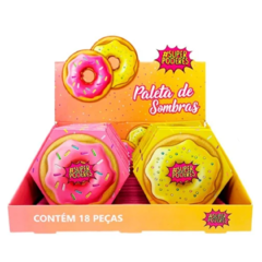 Kit Paleta de Sombras Maquiagem Infantil Cores Pigmentadas/11