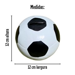 Cofrinho Decorativo Bola de Futebol em Cerâmica/3