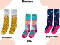 Catálogo Meias 3/4 Infantil - loja online