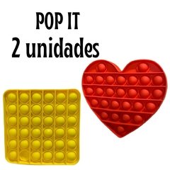 Pop it Bolha Brinquedo Anti Stress Para Menina 2 Unidades