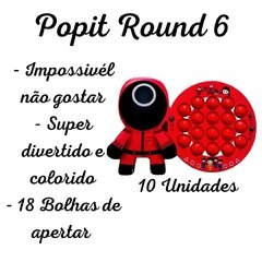 Popit Round 6 Brinquedo Educativo 10 Unidades/3