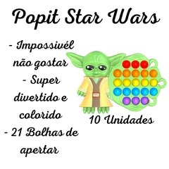 Popit Star Wars Brinquedo Educativo 10 Unidades/3