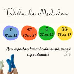 Meia 3/4 Infantil Kit 3 Pares Coloridos Cano Alto Modinha/8