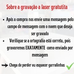 Garrafa Térmica Bichinho c/ Nome Gravado a Laser/21